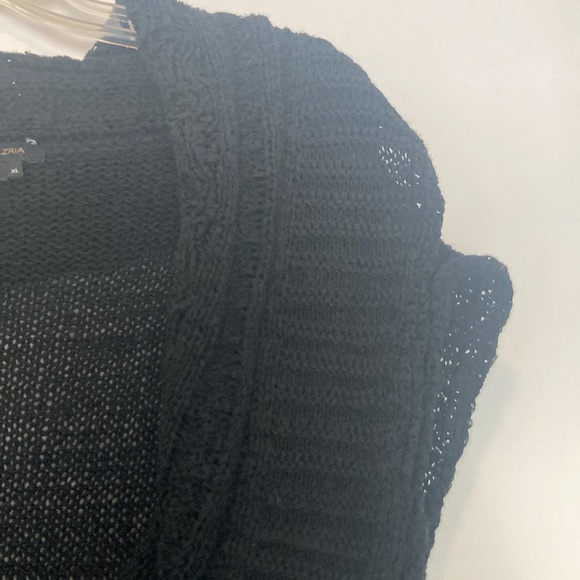 BCBG Sleeveless Cable Knit Sweater - Picture 4 of 4